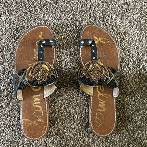 Sam Edelman beaded sandals